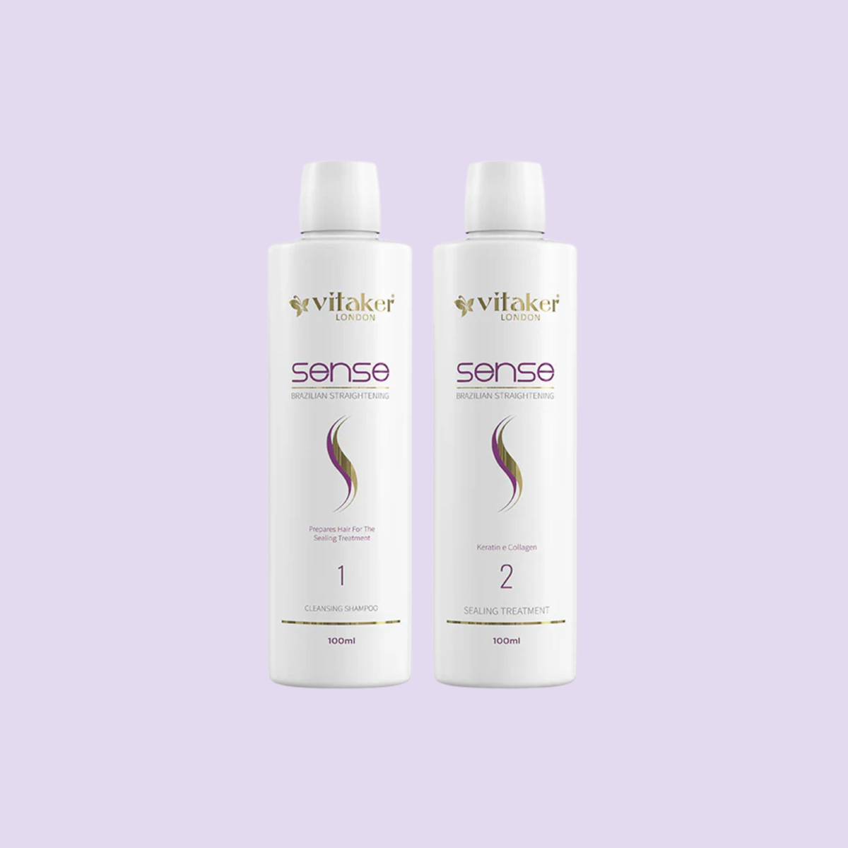 Kit Sense Lisciante brasiliano alla cheratina - 100ml